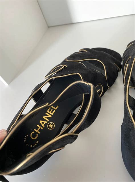 sandali bassi chanel